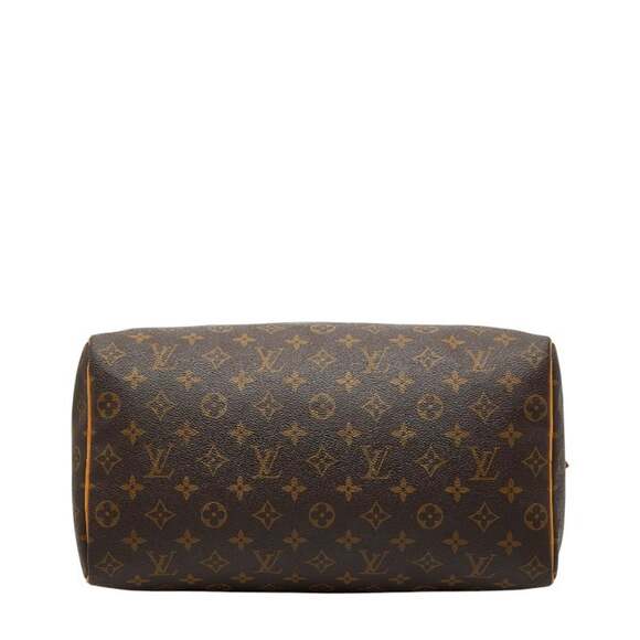 Louis Vuitton Monogram Speedy 35 Handbag/Boston Bag M41107 Brown Leather Wome... - Picture 3 of 12